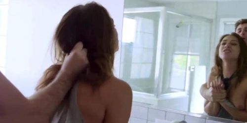 She Gets Fucked Rough By James In The Bathroom (James Deen, Sara Luvv)