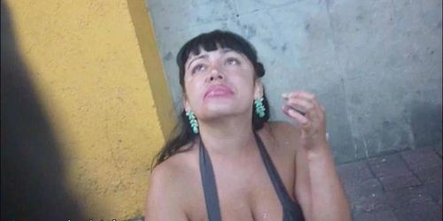 Prostituta en la calle