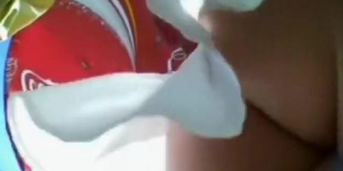 Upskirt Coca Cola