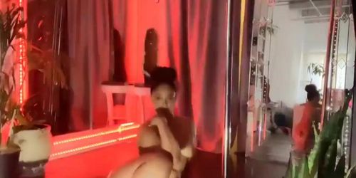 Maliah Michel Competely Nude Dancing Teasing Showing Her Pussy