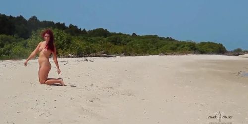 Celeste Nude Beach Photoshoot - Tnaflix.com