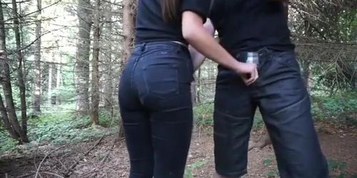 Deep in the forest sex