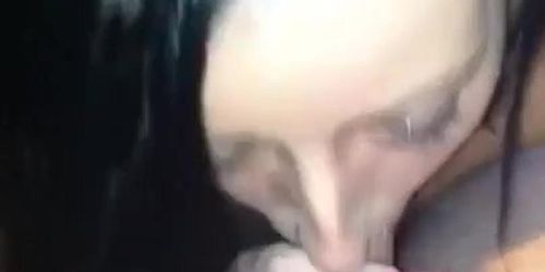 AMAZING BLOWJOB AND MONEY SHOT SWALLOW!! (Hot Wife)