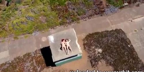 The first Drone-Shot Porn Teaser