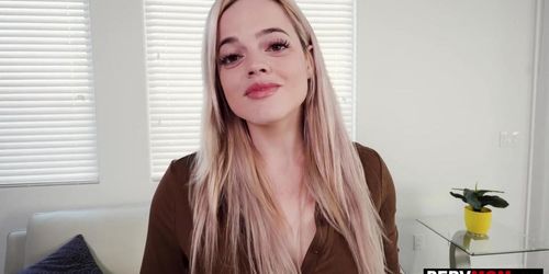 MILF stepmom Sage Pillar gave her insecure stepson a confidence booster