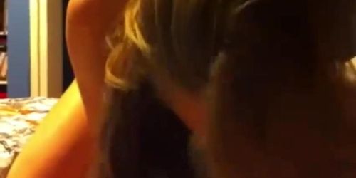 Amateur   homemade sucks and fucks with cumshot