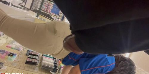 Latina worker flash 2