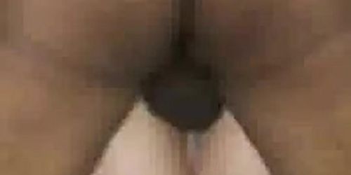 Young Milf Gets BBC Creampie