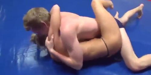 Dorian Vs Eva Mixed Wrestling