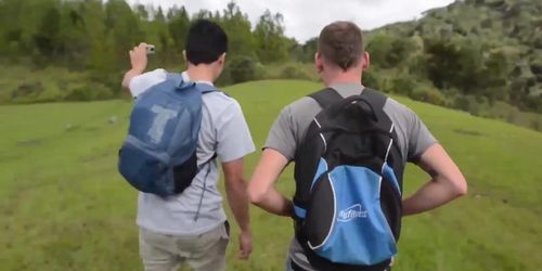 Crazy Latina jungle gang captures and fucks foreign males