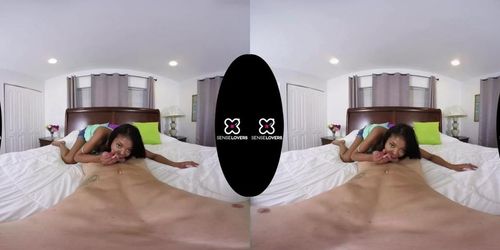 Ebony Teen in VR