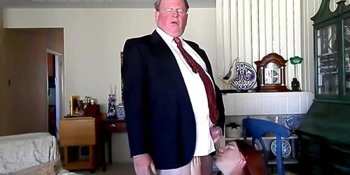 help grandpa cum ist time in 30 years