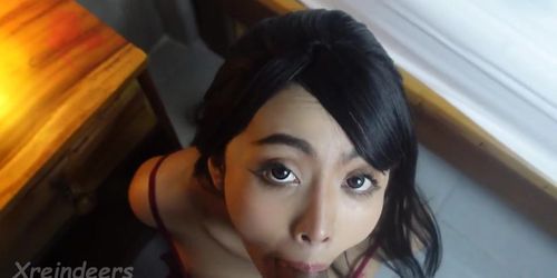[Indo] Fucking In Front Of The Mirror At Romantic Mood Room