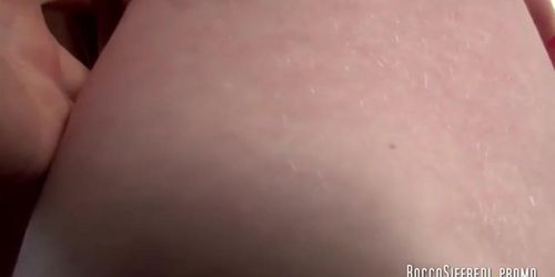 Short haired blondie gives bj in POV porn