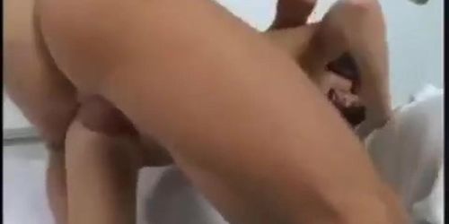girl fucked in the ass by a hot skater guy.