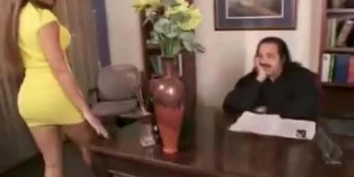 Ron Jeremy gets lucky