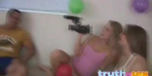 Teen group plays truth or dare