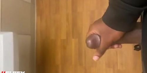 JACKING BBC IN HOSPITAL bATHROOM