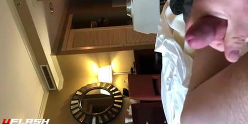 Casino Hotel Maid Walks in on me cumming