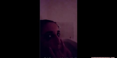 Christina Khalil Onlyfans Nude Bath Video Leaked