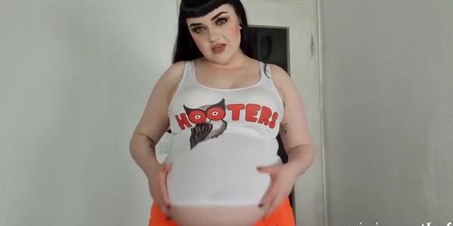 Goth BBW Hooters 3