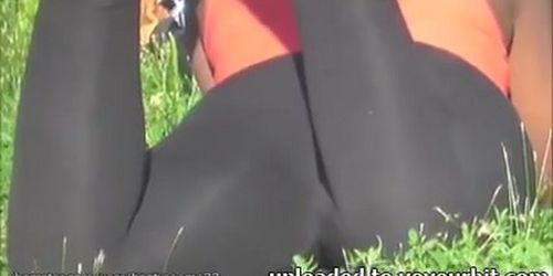 Nut Bustin Booty Transparent Yoga Pants