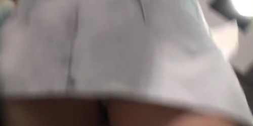 Incredibly enticing upskirt spy cam video of some tempting butts