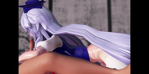 touhou mmd miss keine