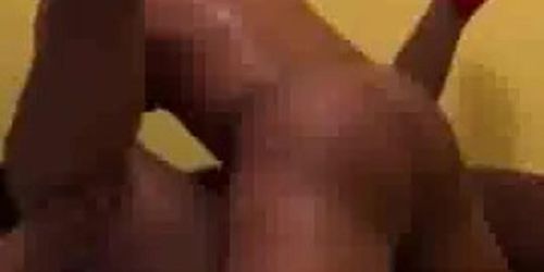 White woman shows how to fuck a BBC