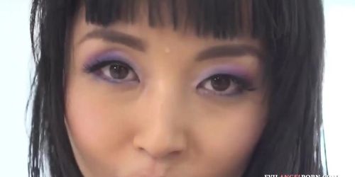 Asian Slut Gets Her Hairy Cunt Fucked