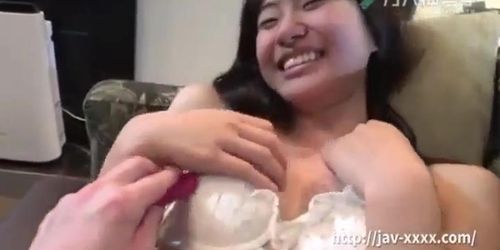 Chinese girl shy reluctant, but does it anyway