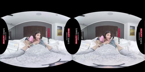 RealityLovers VR - Asian College Teen Brenna Sparks