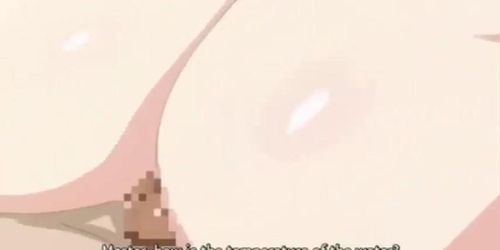 Huge boobs anime blonde mother having big dick sex