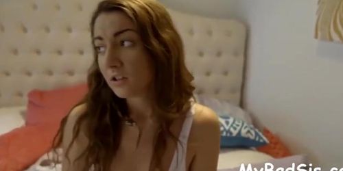 Messing With Step Sis And My Dick Slips In! - Mybadsis.Com (Lily Adams)