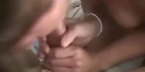 Sucking The Cum Out