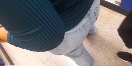 BULGE FLASH MILF CULONA PANTALON JEANS MEZCLIL ...