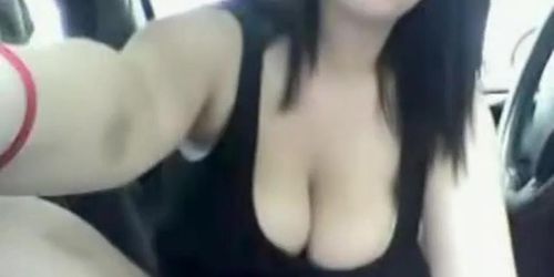 chubby teen public flashing