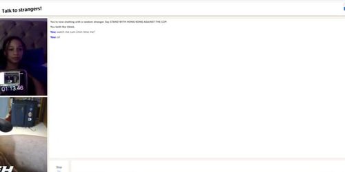 Cumshot for girl on omegle 4