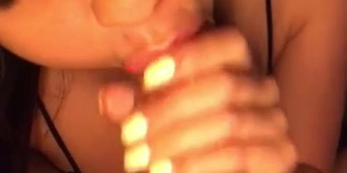 Mila Jade BBC Sloppy BJ Onlyfans Video Leaked