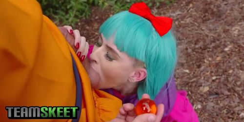 Super Saiyan Creampie For Bulma Cosplay Teen