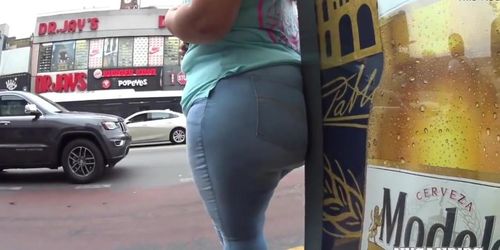 Big Ass Latina Candid - Thick Booty