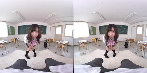 Aya Sazanami Schoolgirl VR vr japanese