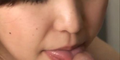 HARDCOREJAPANESEGFS - Cock sucking teen upset when creampied