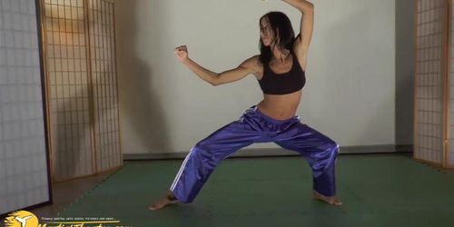 Taekwondo girl