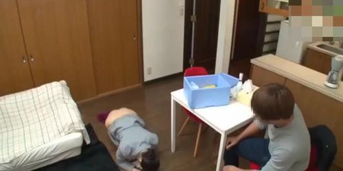 Japanese ladies fuck in the ass 2