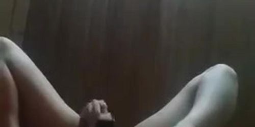 Masturbating to orgasm (Melena Tara)