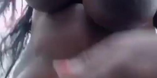 Busty Ebony babe