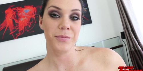 Busty Brunette Take Care Of Dick-Alison Tyler