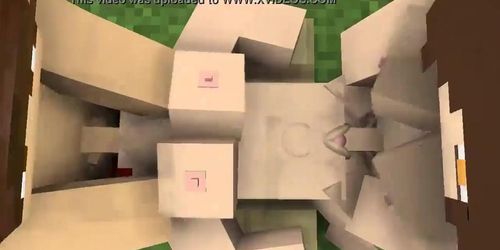 Minecraft Futa Male Female Threesome