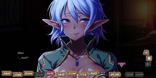 Namaiki Dark Elf Sisters Cocky Chicks Craving Creampies episode 3 i am back (Visual_Novel )